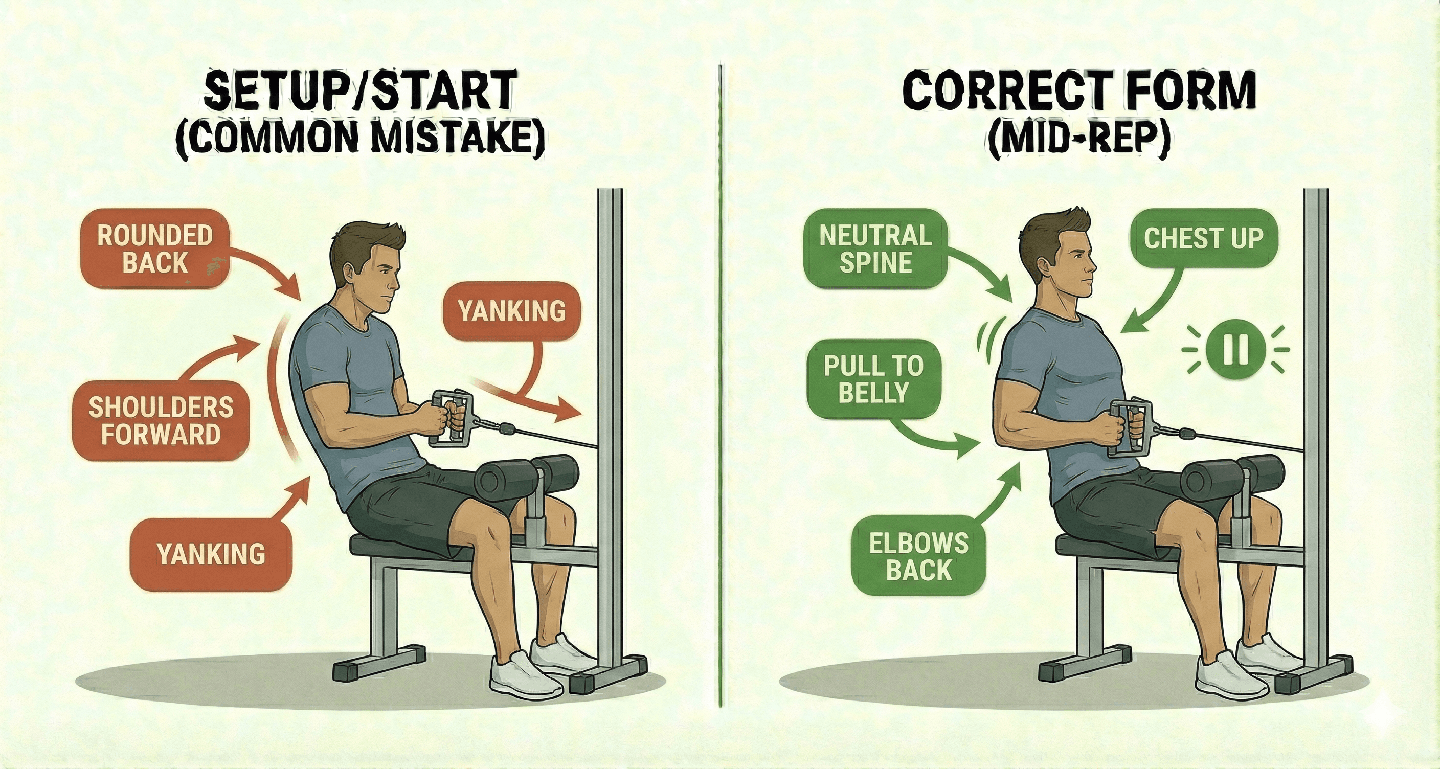 Seated Cable Row